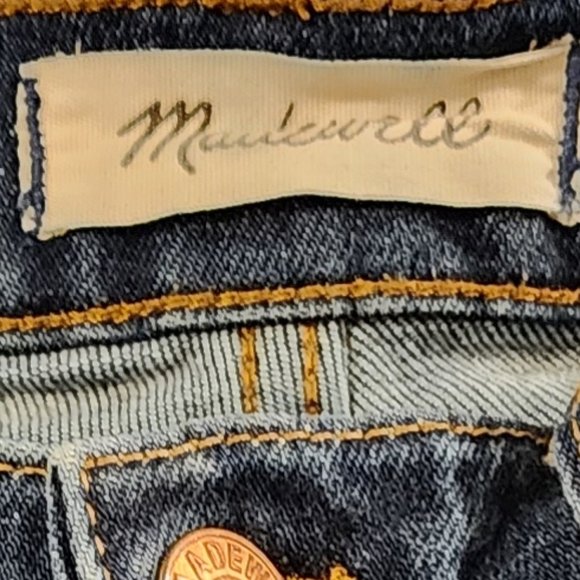 Madewell Slim Boy Raw Hem Jean Size 26 - Picture 7 of 10
